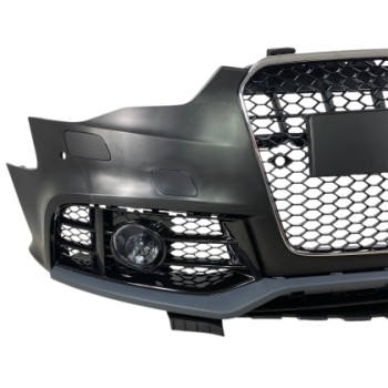 Προφυλακτήρας εμπρός για Audi A5 (2011-2015) - RS5 Design με γρίλια χρωμίου,προβολάκια και ανοίγματα για parktronic