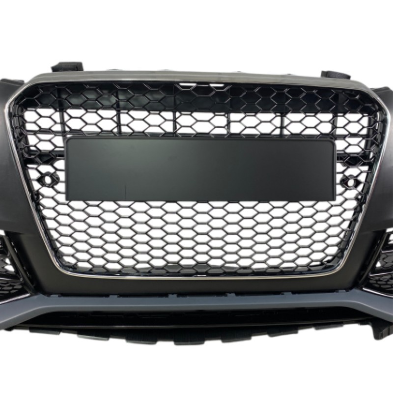 Προφυλακτήρας εμπρός Audi A5 (2011-2015) - RS5 Design με γρίλια χρωμίου,προβολάκια και ανοίγματα parktronic