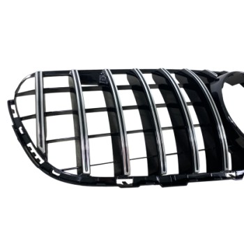 Μάσκα Mercedes GLC X253 (2016-2019) chrome/black - GT
