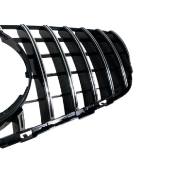 Μάσκα Mercedes GLC X253 (2016-2019) chrome/black - GT