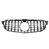 Μάσκα Mercedes W205 C-class (2014-2021) chrome/black - GT