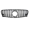Μάσκα Mercedes GLA X156 (2013-2018) chrome/black - GT