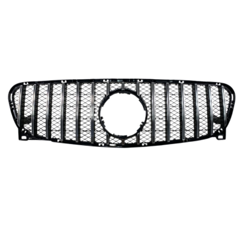 Μάσκα Mercedes GLA X156 (2013-2018) chrome/black - GT