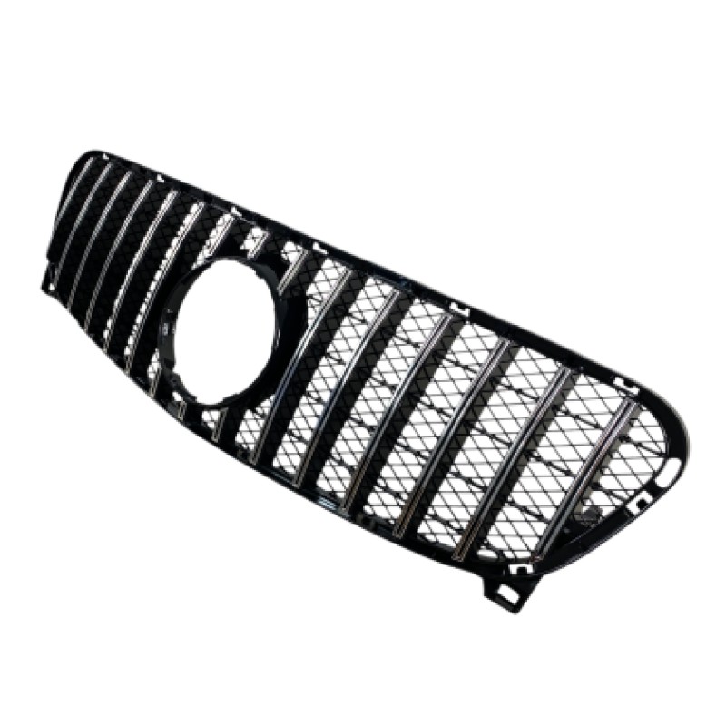 Μάσκα Mercedes GLA X156 (2013-2018) chrome/black - GT