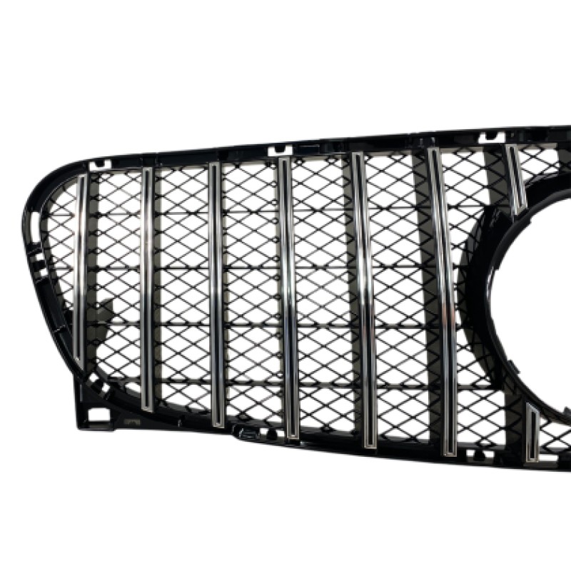 Μάσκα Mercedes GLA X156 (2013-2018) chrome/black - GT