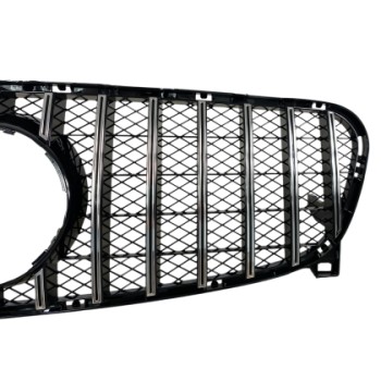 Μάσκα Mercedes GLA X156 (2013-2018) chrome/black - GT