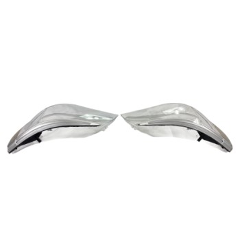 Κρύσταλλα φαναριών για BMW E60 (2005-2011) με led - σετ 2τμχ.