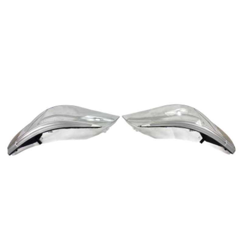 Κρύσταλλα φαναριών BMW E60 (2005-2011) με led - σετ 2τμχ.