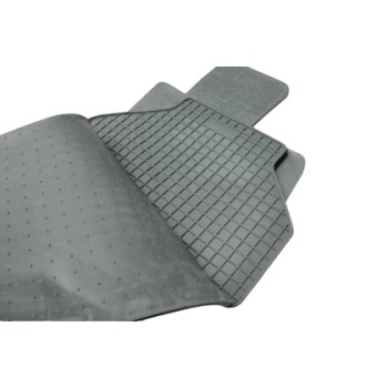 Λαστιχένια πατάκια Frogum για CITROEN C1 I (2005-2014) / PEUGEOT 107 (2005 - 2014) / TOYOTA Aygo I (2005-2014) - γκρι - 4τμχ.