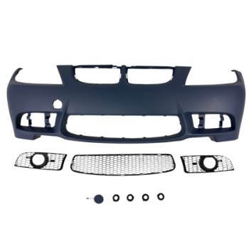 Προφυλακτήρας εμπρός για BMW E90 (2005-2008) - M3 design με άνοιγμα για προβολάκια, χωρίς parktronic