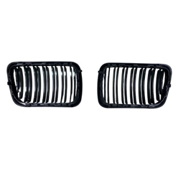 Μάσκα για BMW E36 (1995-1999) - διπλές γυαλιστερές - 2τμχ.