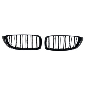 Μάσκα για BMW F32 (2013-2020) - διπλές γυαλιστερές - 2τμχ.