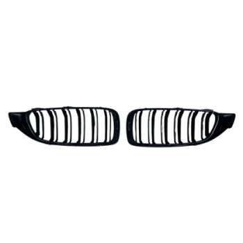 Μάσκα για BMW F32 (2013-2020) - διπλές γυαλιστερές - 2τμχ.