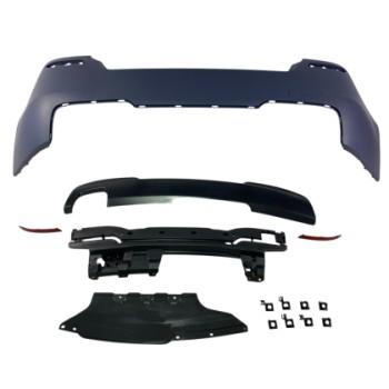 Πίσω προφυλακτήρας BMW F10 - M pack design με ή χωρίς ανοίγματα parktronic