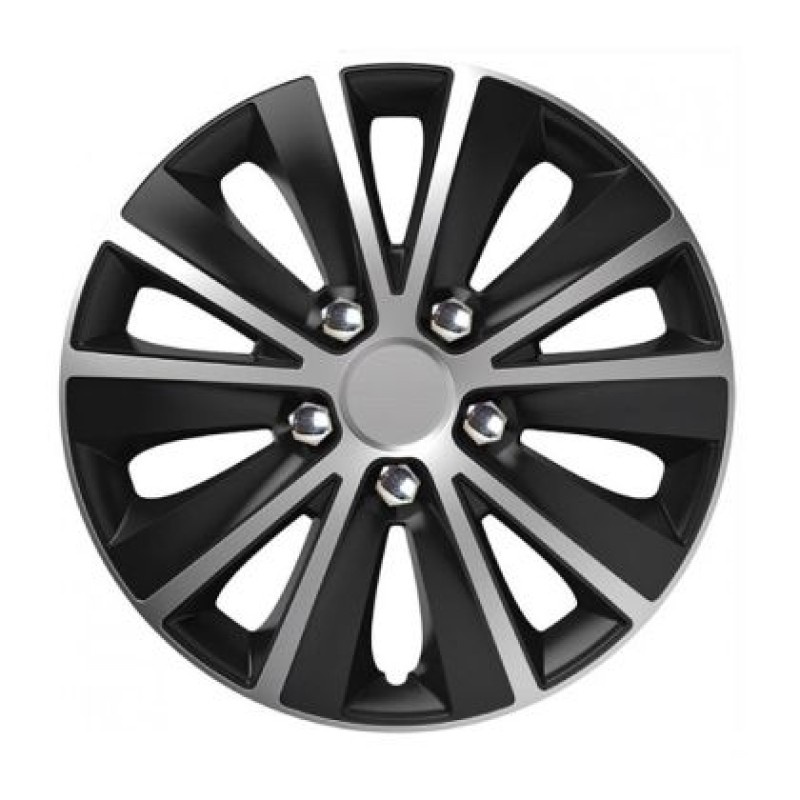 Τάσια Versaco Rapide NC Ασημί / Μαύρο - 16'' σετ - 4τμχ.