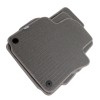 Πατάκια μοκέτα Vw Golf 5 / Golf 6 / Jetta (2005-2011) γκρι με στρόγγυλα κουμπώματα - 4τμχ., Petex
