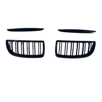 Μάσκα BMW E90 (2005-2008) - διπλές γυαλιστερές - 2τμχ.