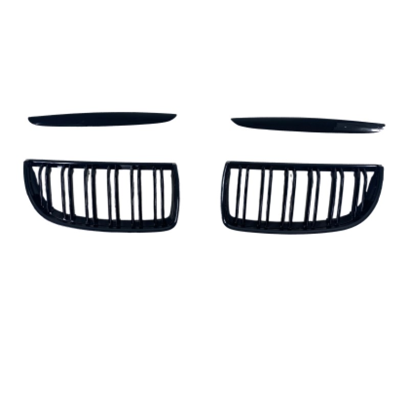 Μάσκα BMW E90 (2005-2008) - διπλές γυαλιστερές - 2τμχ.