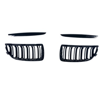 Μάσκα BMW E90 (2005-2008) - διπλές γυαλιστερές - 2τμχ.