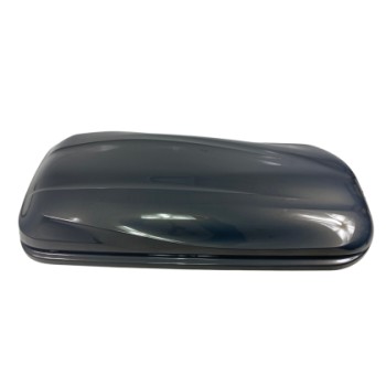 Μπαγκαζιέρα οροφής Junior Altro 185x80x41cm με διπλό άνοιγμα με κλειδί, 460 λίτρα - Γκρι υαλιγστερή Μπαγκαζιέρα οροφής Junior Altro 185x80x41cm με διπλό άνοιγμα με κλειδί, 460 λίτρα - Γκρι υαλιγστερή