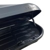 Μπαγκαζιέρα οροφής Junior Altro 185x80x41cm με διπλό άνοιγμα με κλειδί, 460 λίτρα - Γκρι υαλιγστερή