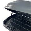 Μπαγκαζιέρα οροφής Junior Altro 185x80x41cm με διπλό άνοιγμα με κλειδί, 460 λίτρα - Γκρι υαλιγστερή