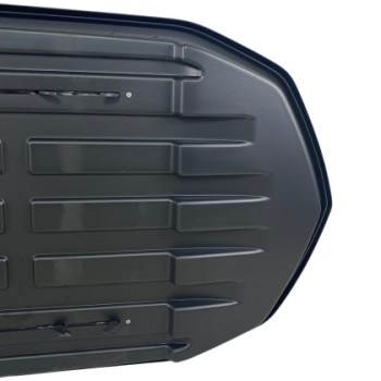 Μπαγκαζιέρα οροφής Junior Strike 199x84x35cm με διπλό άνοιγμα και κλειδί, 440 λίτρα - μαύρη γυαλιστερή Μπαγκαζιέρα οροφής Junior Strike 199x84x35cm με διπλό άνοιγμα και κλειδί, 440 λίτρα - μαύρη γυαλιστερή