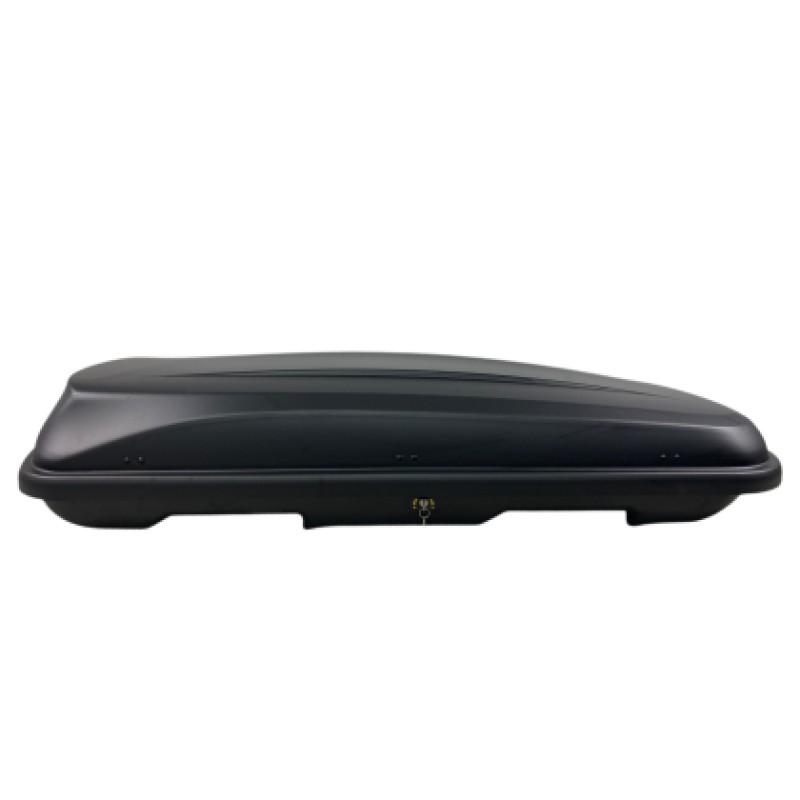 Μπαγκαζιέρα οροφής Junior Xtreme 2 195x78x39cm με διπλό άνοιγμα και κλειδί, 445 λίτρα - μαύρη