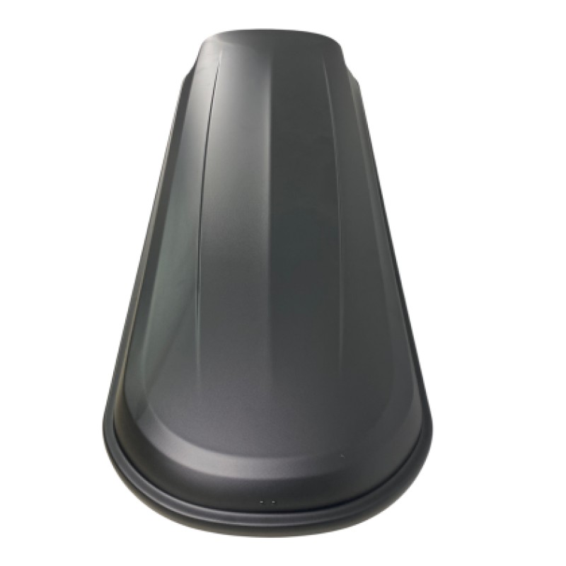 Μπαγκαζιέρα οροφής Junior Xtreme 2 195x78x39cm με διπλό άνοιγμα και κλειδί, 445 λίτρα - μαύρη