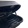 Μπαγκαζιέρα οροφής Junior Xtreme 2 195x78x39cm με διπλό άνοιγμα και κλειδί, 445 λίτρα - μαύρη