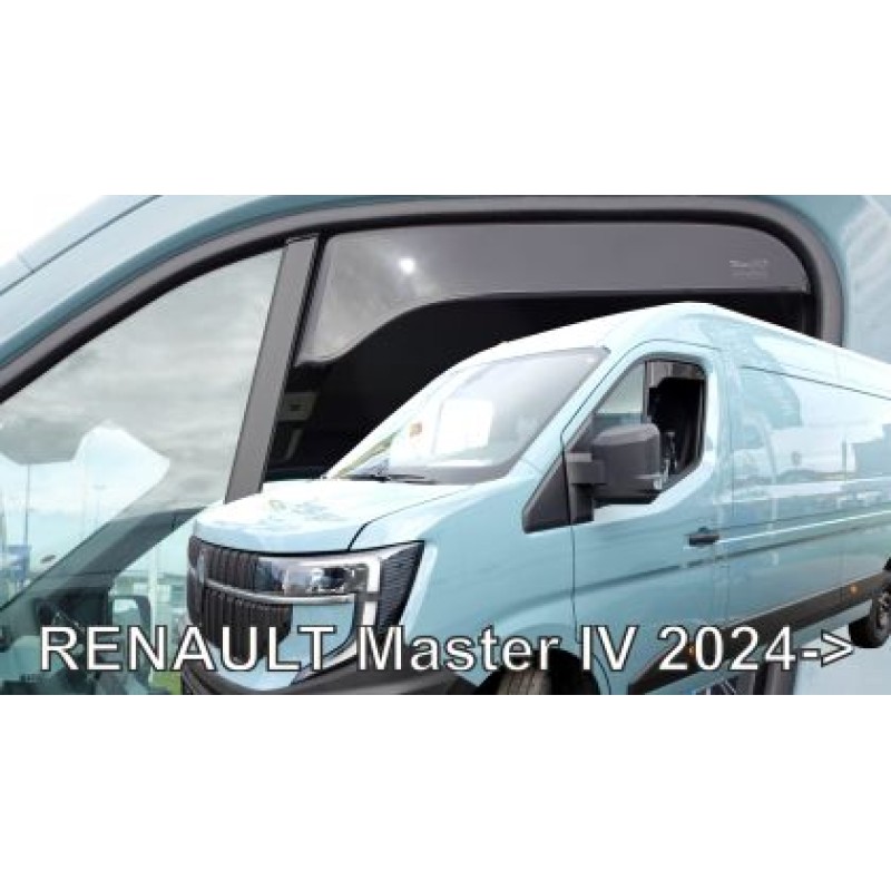 Ανεμοθραύστες Renault Master (2024+) short - 2τμχ. εμπρός, Heko