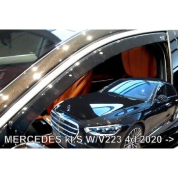 Ανεμοθραύστες Mercedes S-Class W223 / V223 (2020+) sedan - 2τμχ. εμπρός, Heko