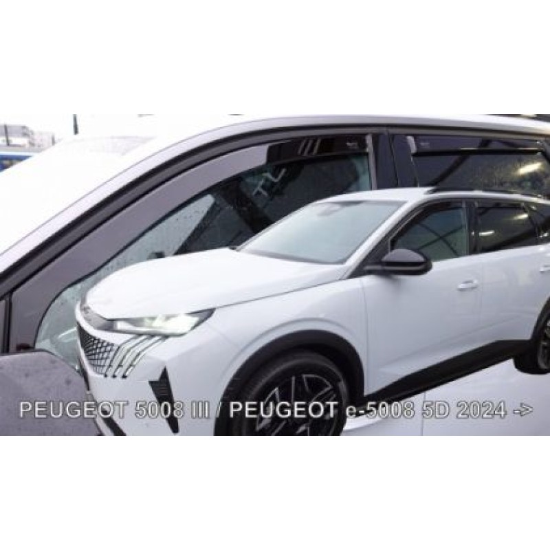 Ανεμοθραύστες Peugeot 5008 / E-5008 (2024+) - 4τμχ. εμπρός και πίσω, Heko