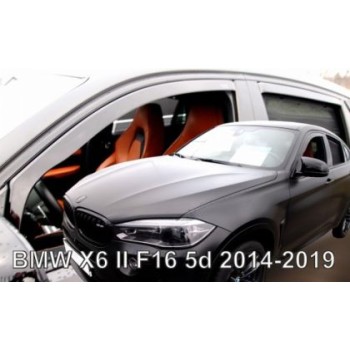 Ανεμοθραύστες BMW X6 F16 (2014-2019) - 4τμχ. εμπρός και πίσω, Heko