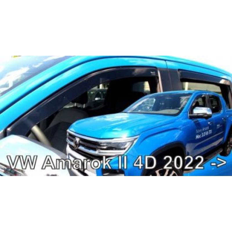Ανεμοθραύστες Vw Amarok (2022+) - 4τμχ. εμπρός και πίσω, Heko