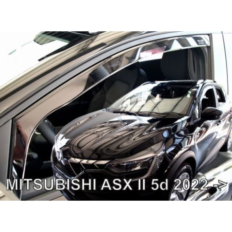 Ανεμοθραύστες Mitsubishi ASX (2022+) - 2τμχ. εμπρός, Heko