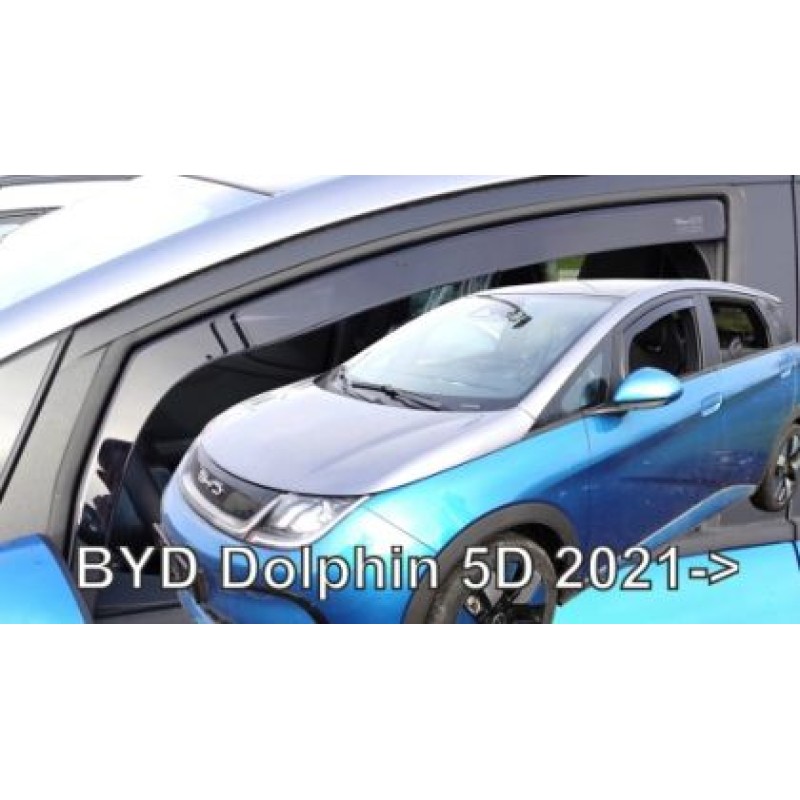 Ανεμοθραύστες BYD Dolphin (2021+) - 2τμχ. εμπρός, Heko