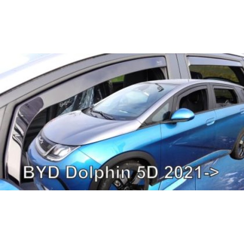 Ανεμοθραύστες BYD Dolphin (2021+) - 4τμχ. εμπρός και πίσω, Heko