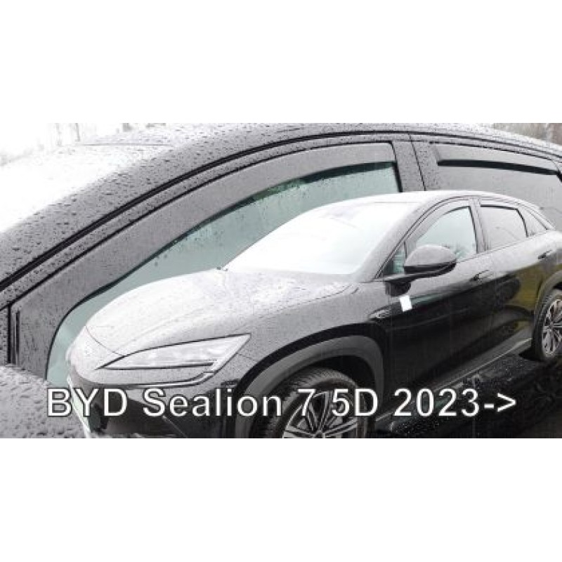 Ανεμοθραύστες BYD Sealion (2023+) - 4τμχ. εμπρός και πίσω, Heko