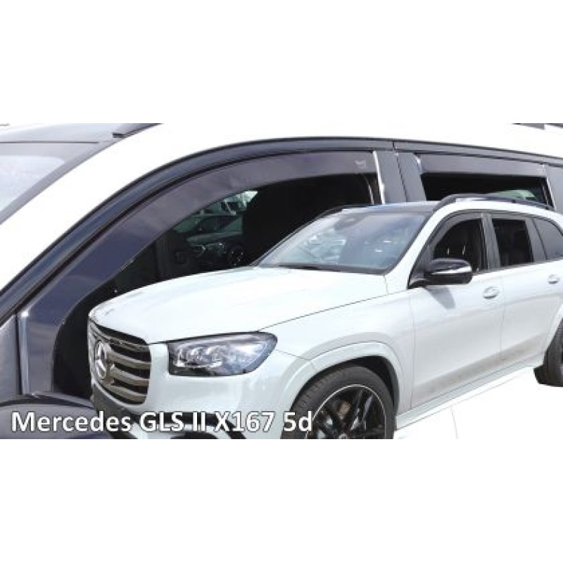 Ανεμοθραύστες Mercedes GLS X167 (2019+) - 4τμχ. εμπρός και πίσω, Heko