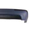 Πίσω προφυλακτήρας BMW E39 sedan με μονό diffuser - M5 design χωρίς ανοίγματα parktronic