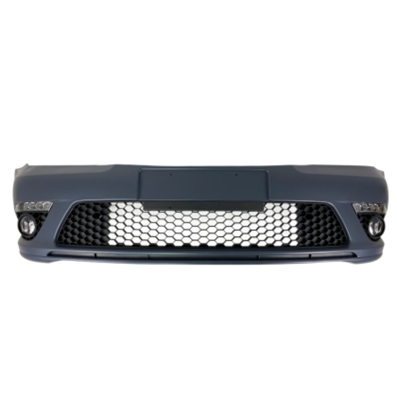 Προφυλακτήρας εμπρός Skoda Octavia 2 (2009-2013) facelift με φώτα ημέρας και προβολάκια