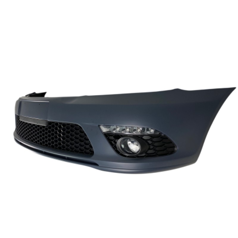 Προφυλακτήρας εμπρός Skoda Octavia 2 (2009-2013) facelift με φώτα ημέρας και προβολάκια