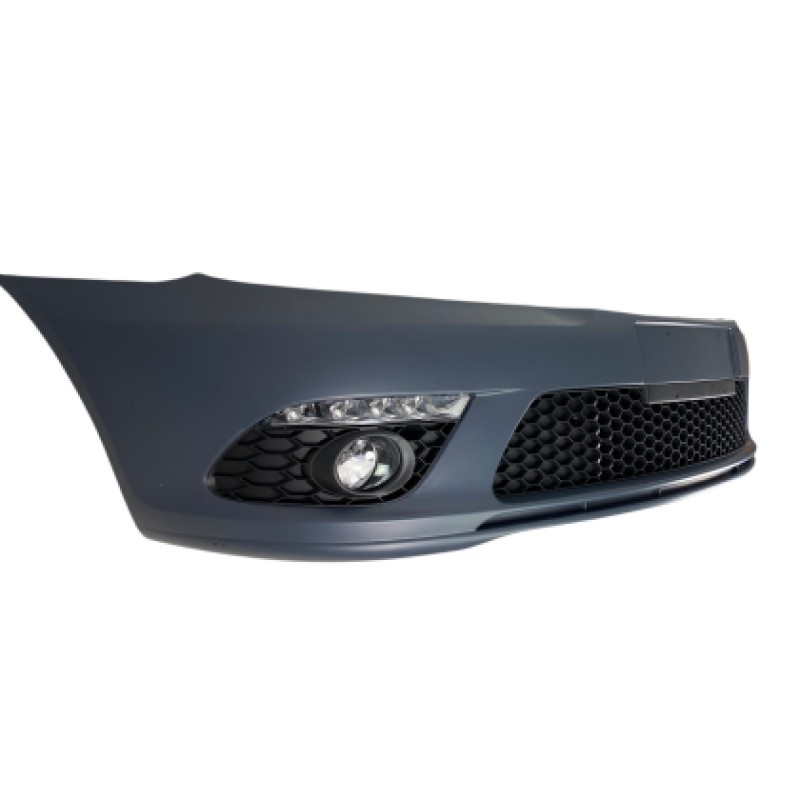 Προφυλακτήρας εμπρός Skoda Octavia 2 (2009-2013) facelift με φώτα ημέρας και προβολάκια