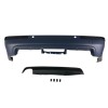 Πίσω προφυλακτήρας BMW E39 sedan με μονό diffuser - M5 design με ανοίγματα parktronic