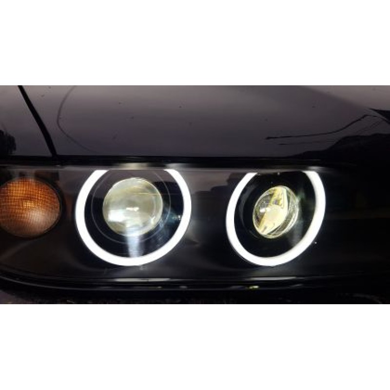 Δαχτυλίδια Ford Focus MK2 (2004-2008) led angel eyes - lightbar design - Λευκό χρώμα