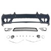 Προφυλακτήρας εμπρός Mercedes W211 E-Class (2006-2009) - AMG Design με ανοίγματα parktronic και προβολάκια