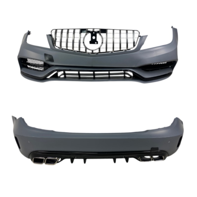 Body kit W204 (2011-2013) μετατροπή σε W205 - AMG design