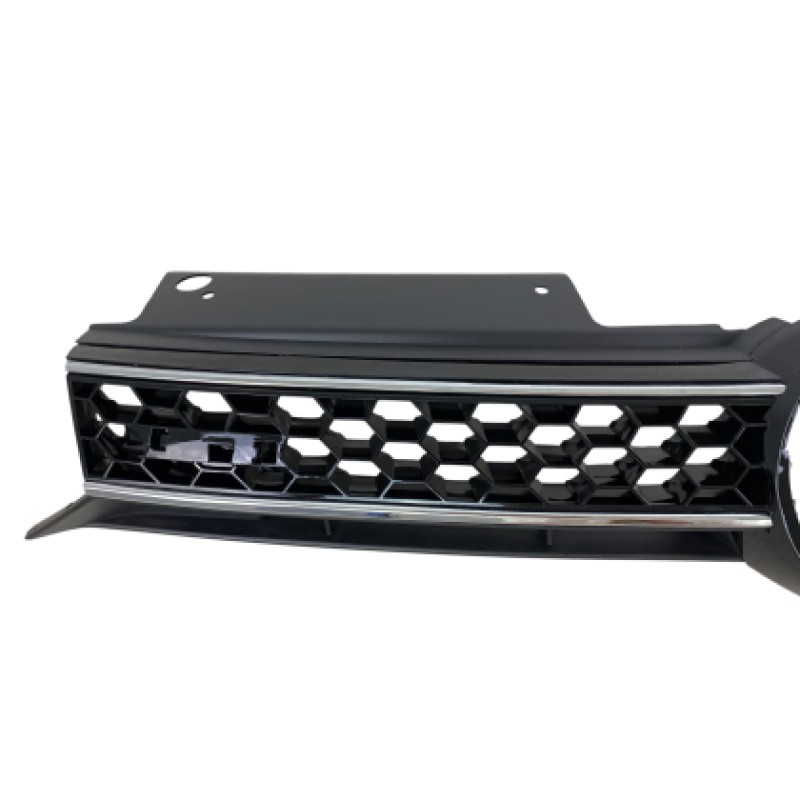 Μάσκα Vw Golf 6 - GTI design με γρίλιες χρωμίου, χωρίς σήμα