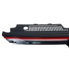 Μάσκα Vw Golf 8 - GTI design με κόκκινες γρίλιες, χωρίς σήμα